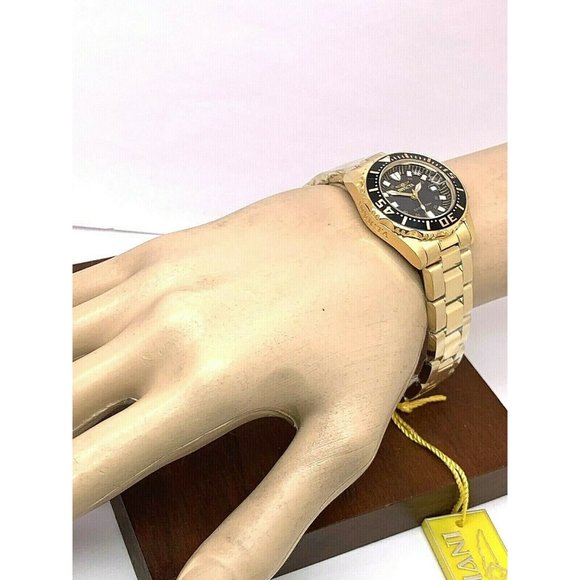 Invicta Women\'s Gold and Black Dive Watch main image 9